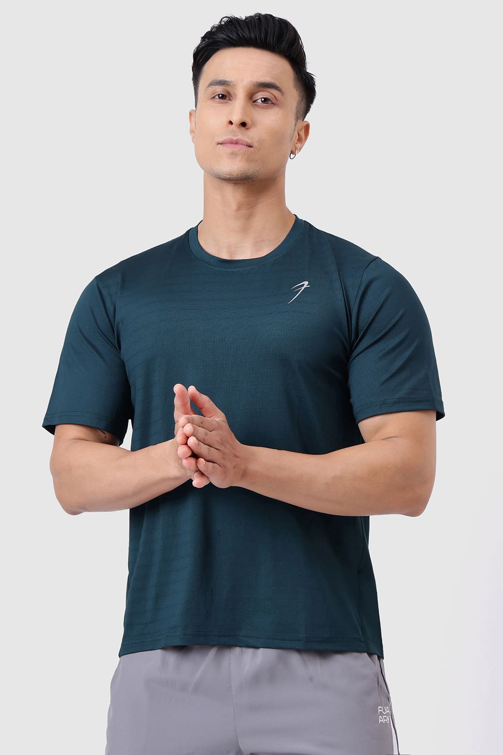 Ember Running T-shirt Bottle Green