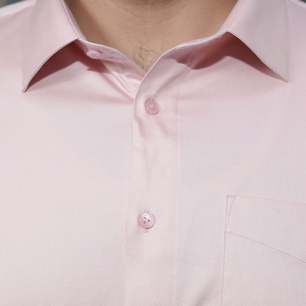 Flexi Stretch Plus Shirt in Dusty Pink