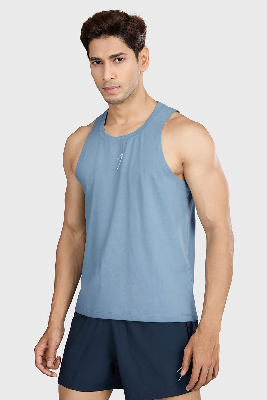 Pulse Running Tank Light Blue