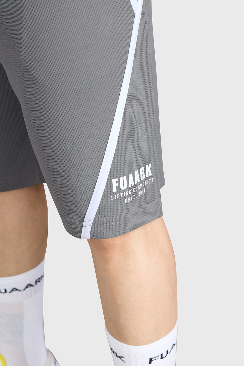 Drip Oversized Shorts Dark Grey