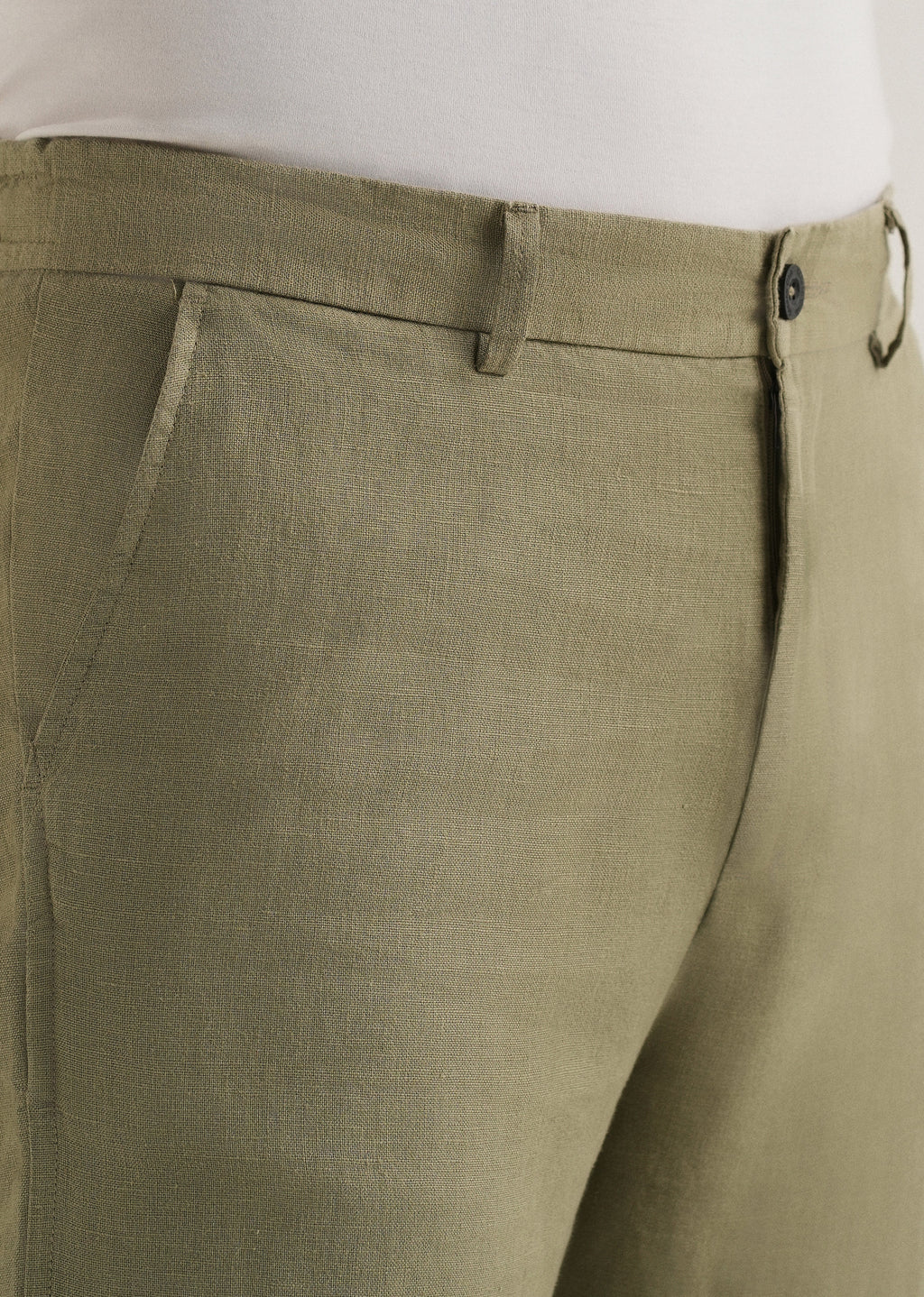Fern Green Linen Pant