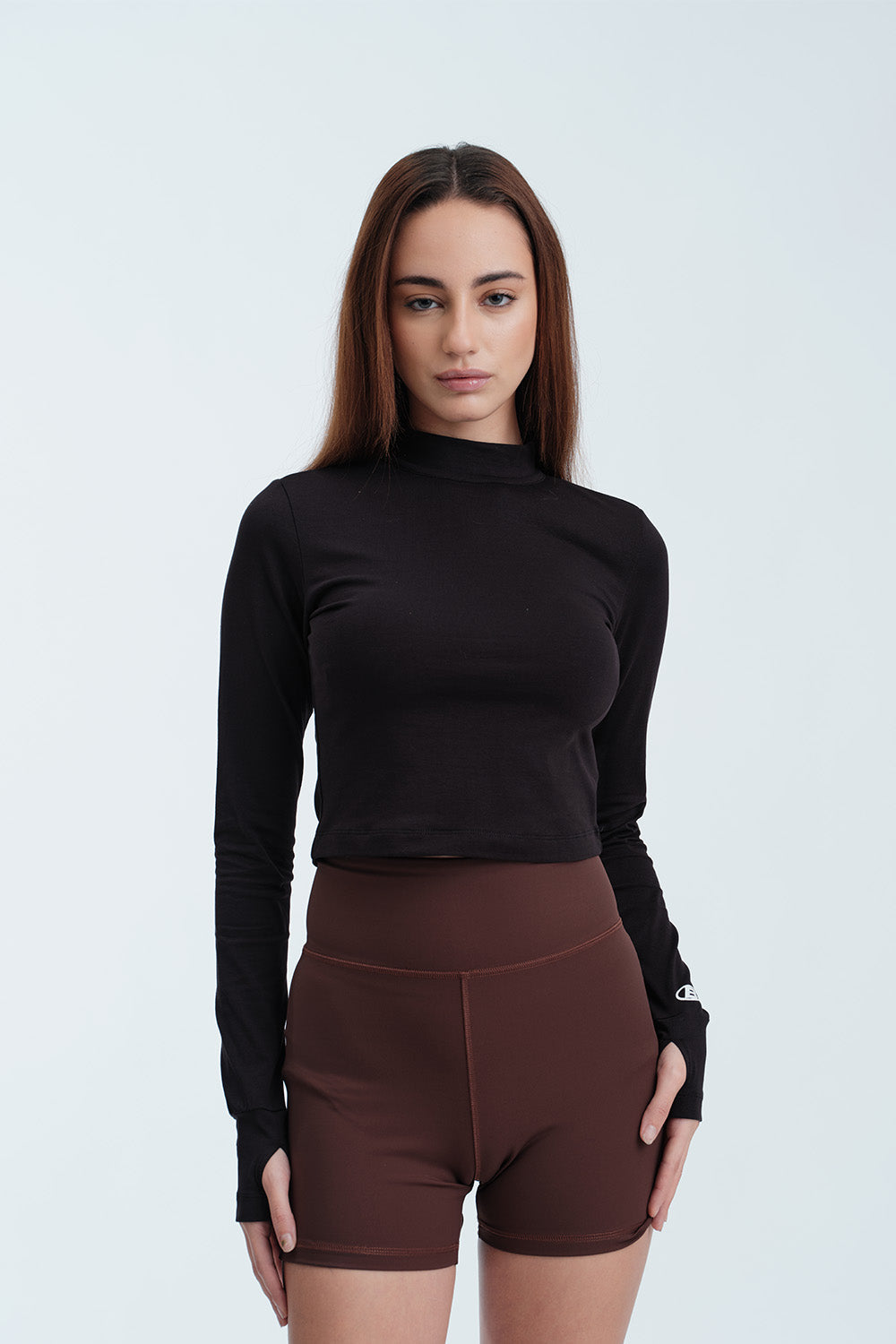 Flex Full Sleeves Crop Top CT98