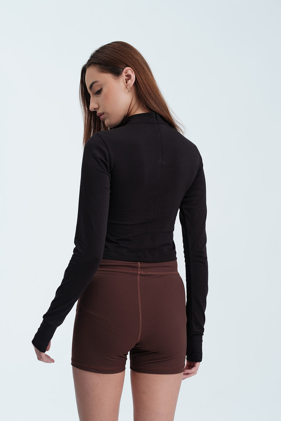Flex Full Sleeves Crop Top CT98