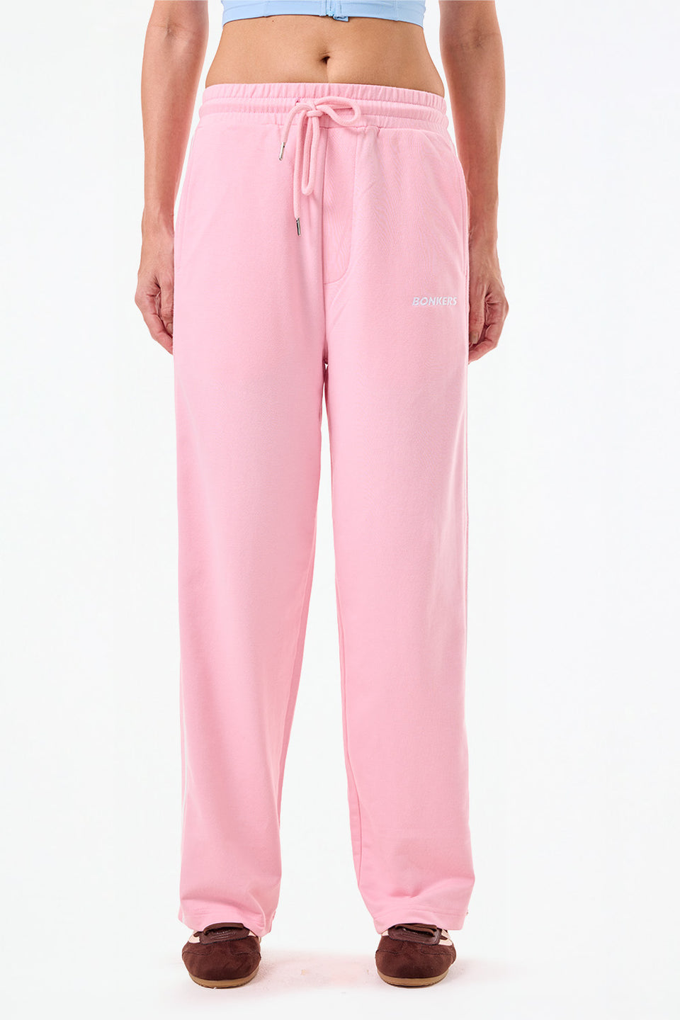 Flushing Pink Trackline Joggers JG67