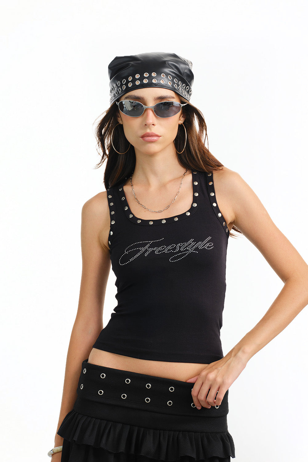 Freestyle Studed Tank Top TT65