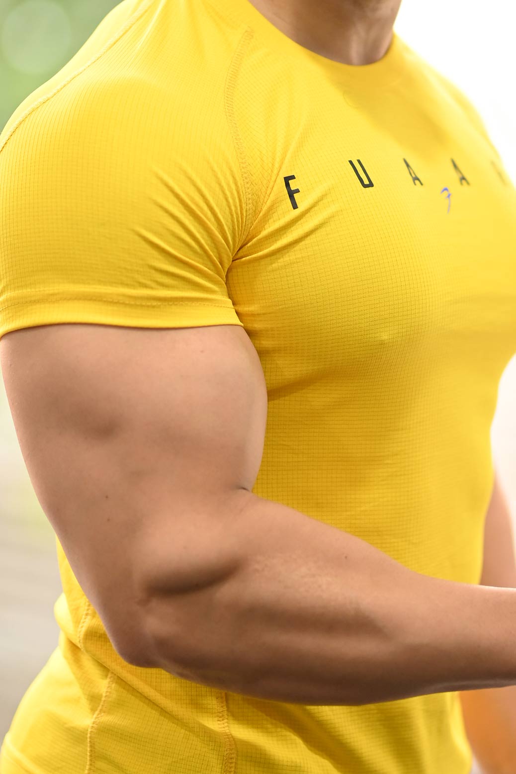 Checks T-shirt Yellow
