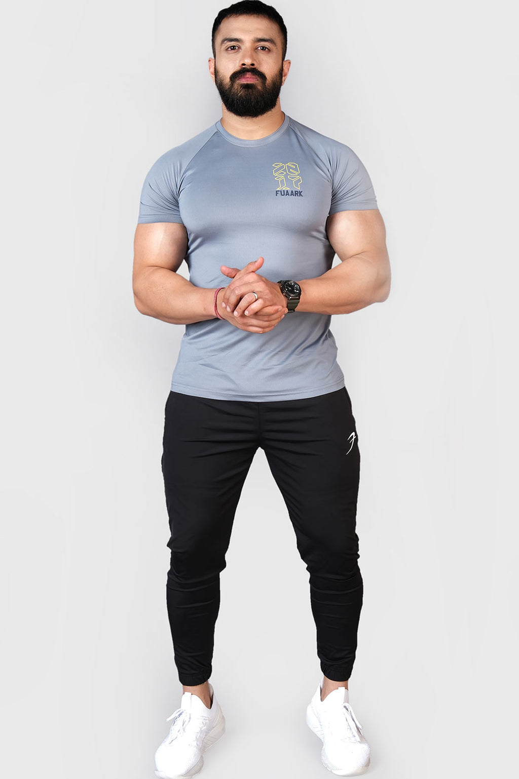 Elevate T-shirt Stone Grey