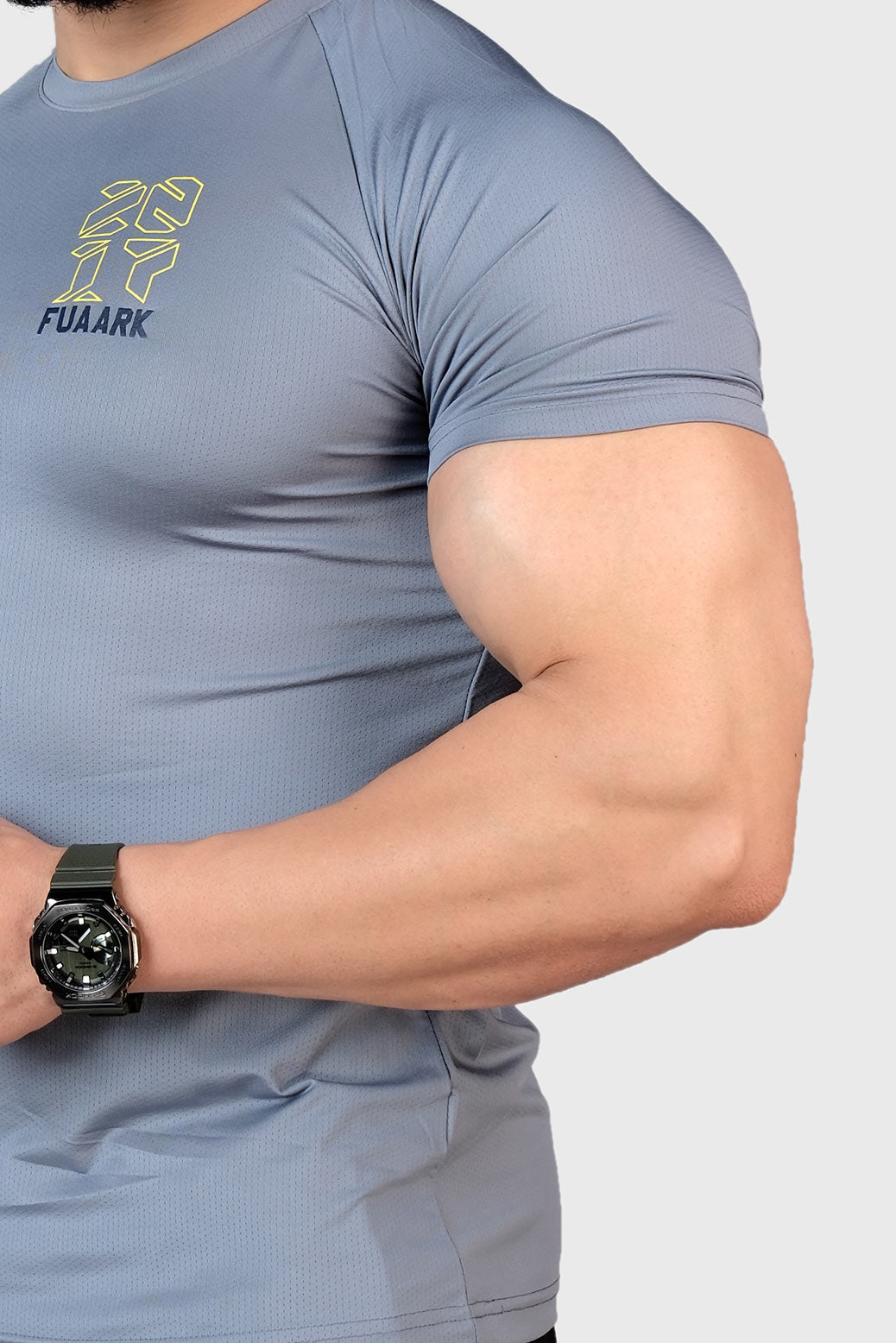 Elevate T-shirt Stone Grey