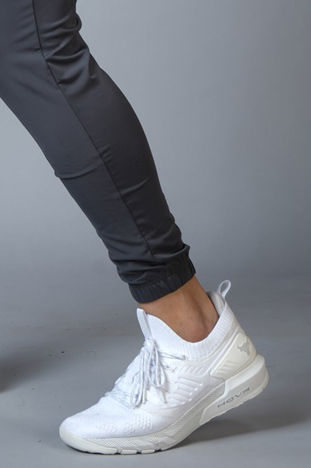 Identity Nylon Joggers Dark Grey