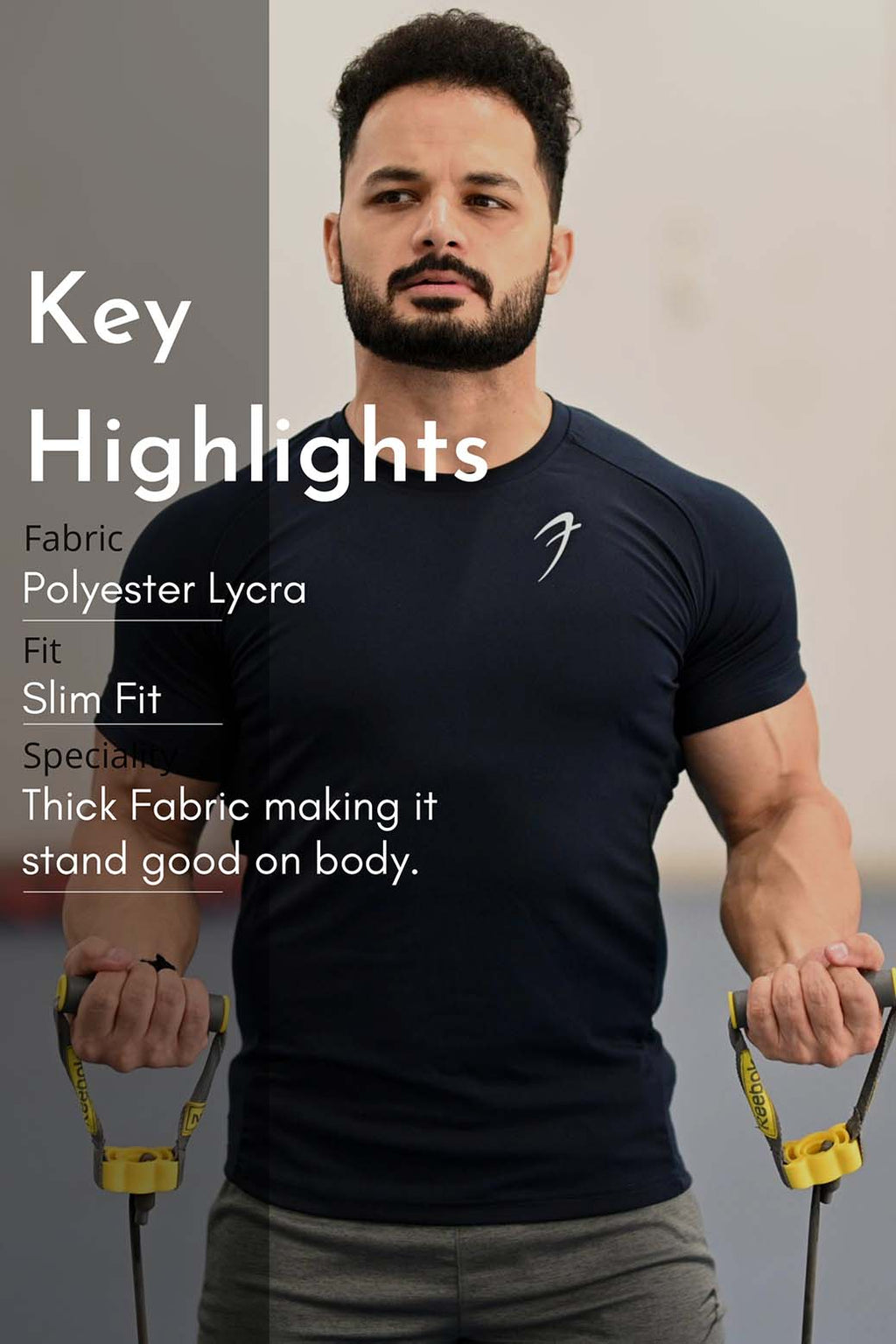 Performance T-shirt Navy