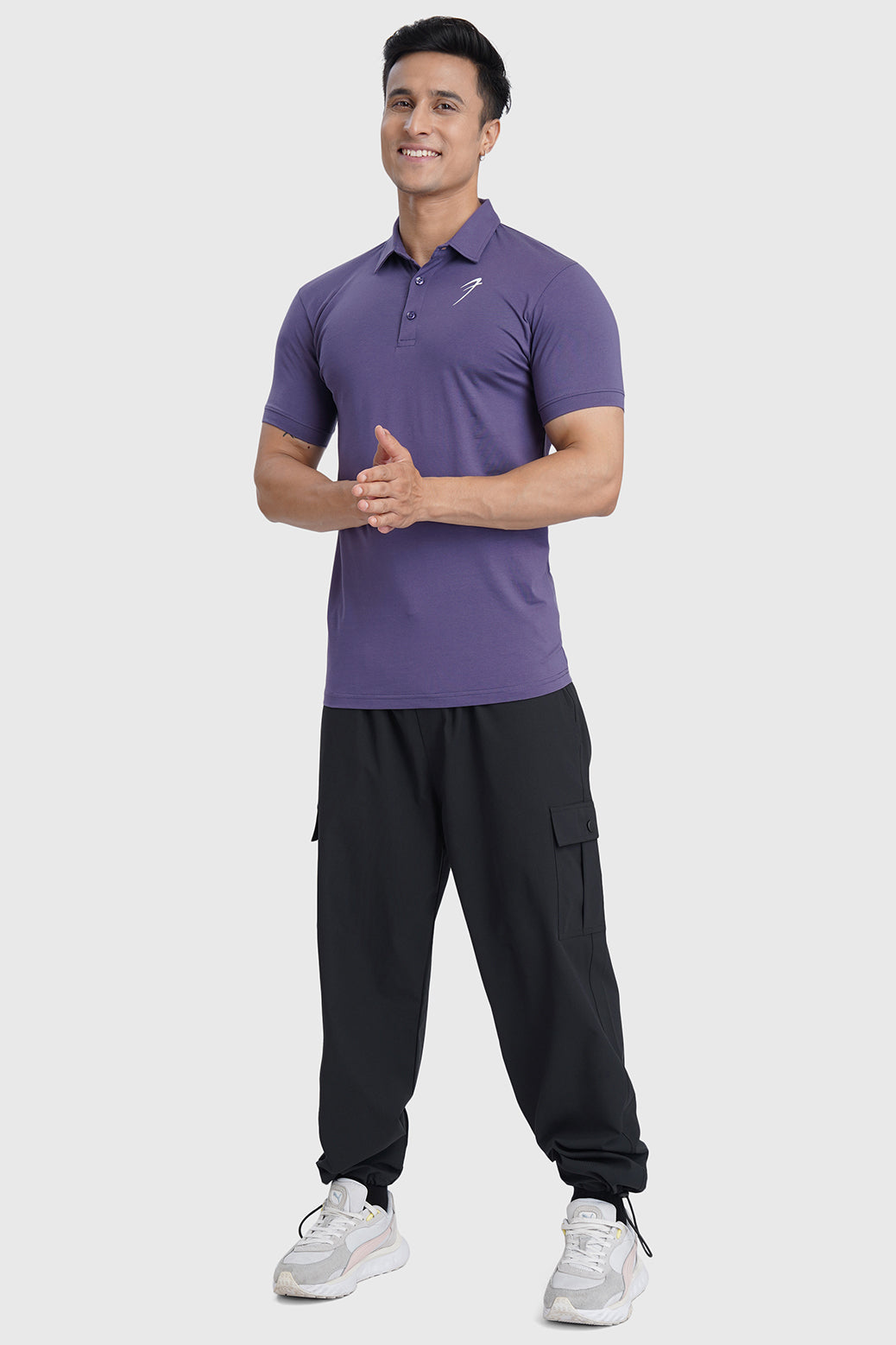 Polo T-shirt Purple