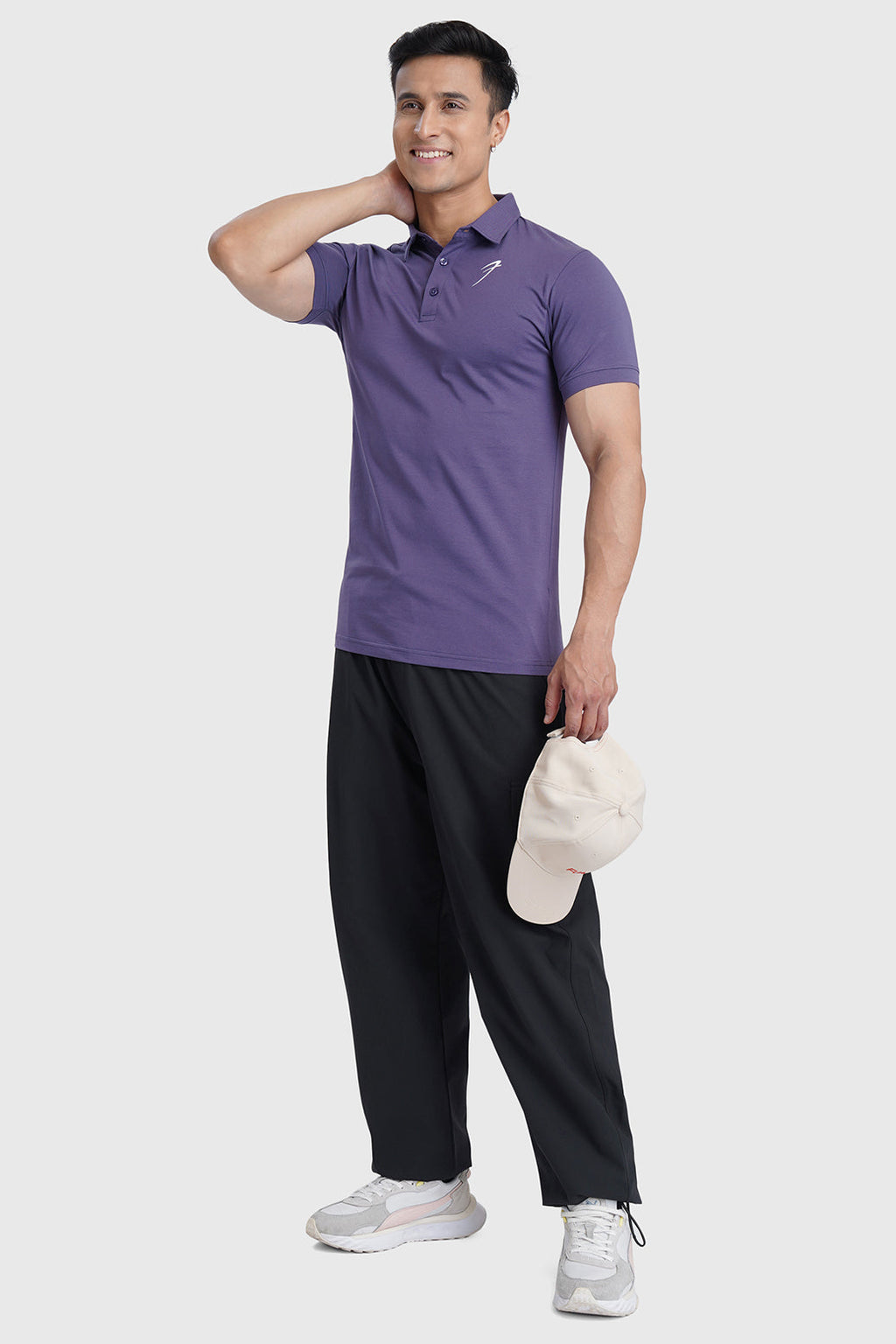 Polo T-shirt Purple