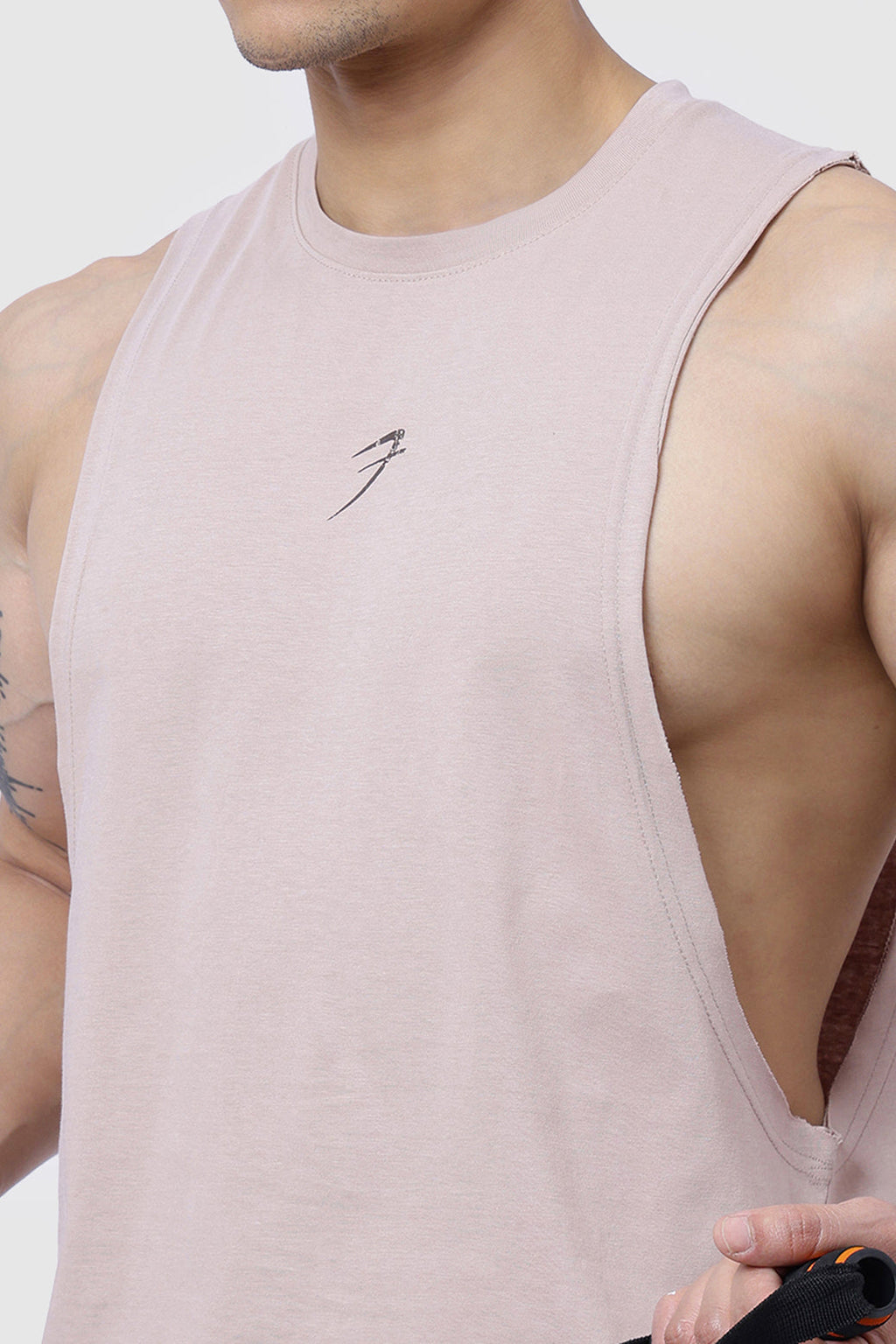 Drift Deep Arm Tank Beige
