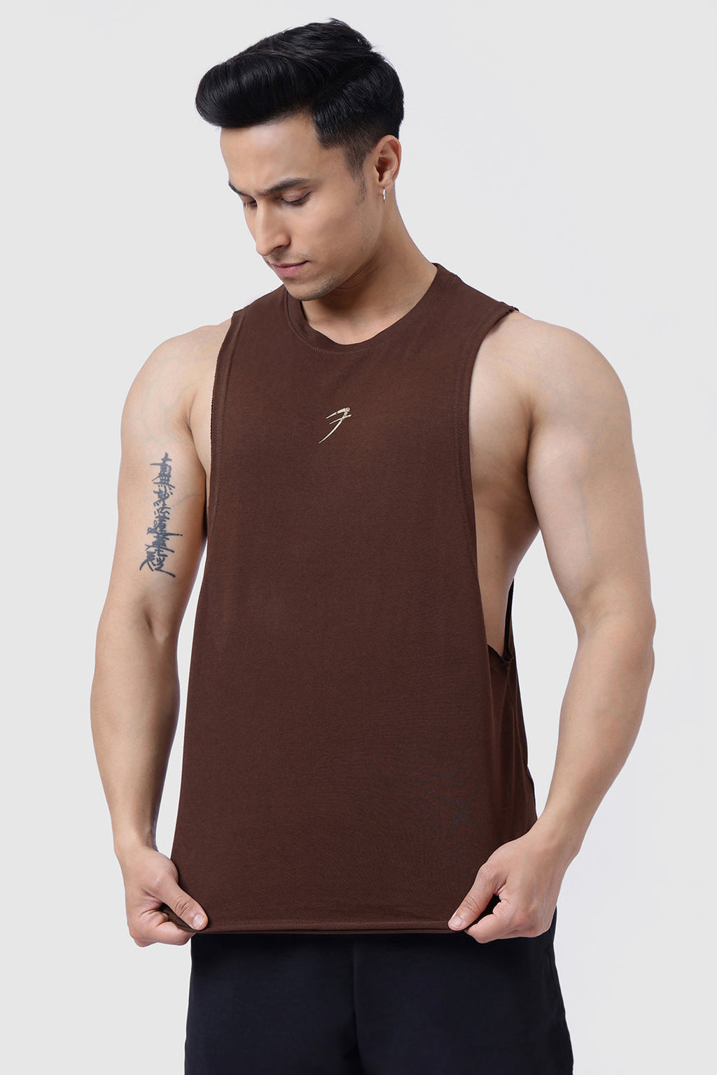 Drift Deep Arm Tank Coffee