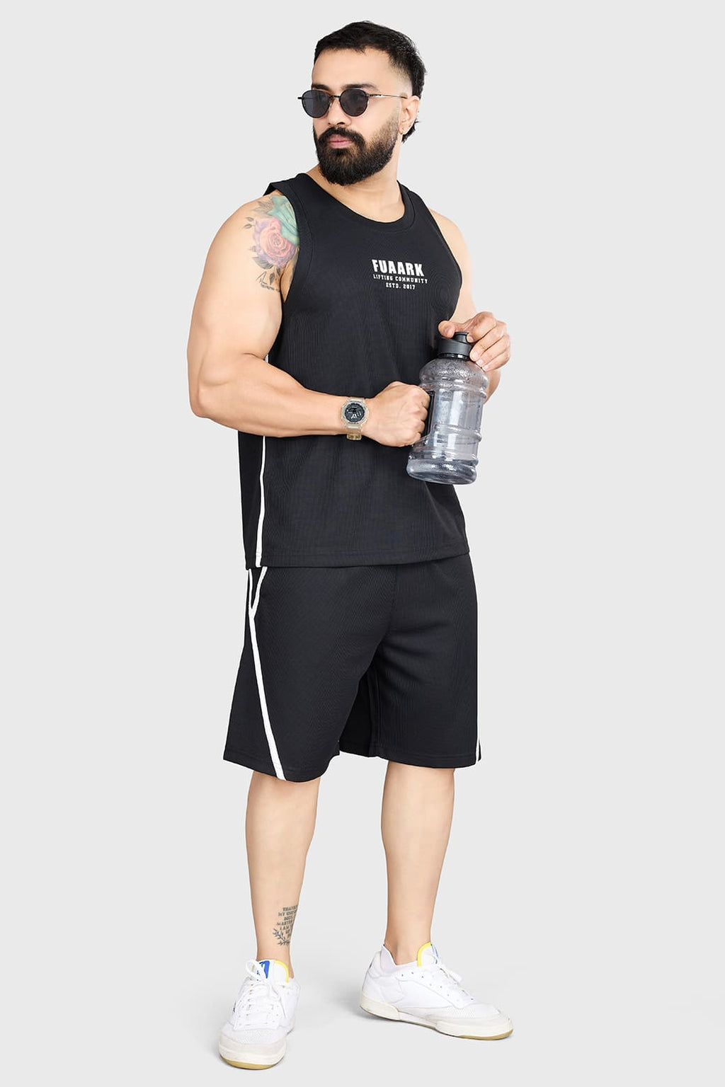 Drip Oversized Tank Black