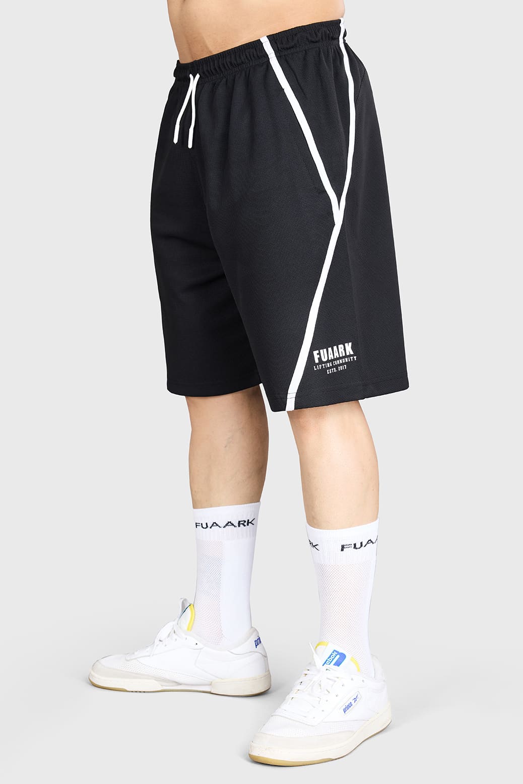 Drip Oversized Shorts Black