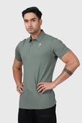 Polo T-shirt Sage Green