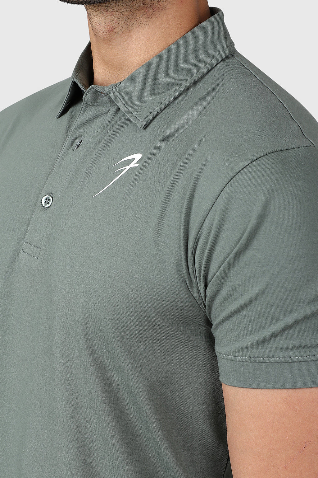 Polo T-shirt Sage Green