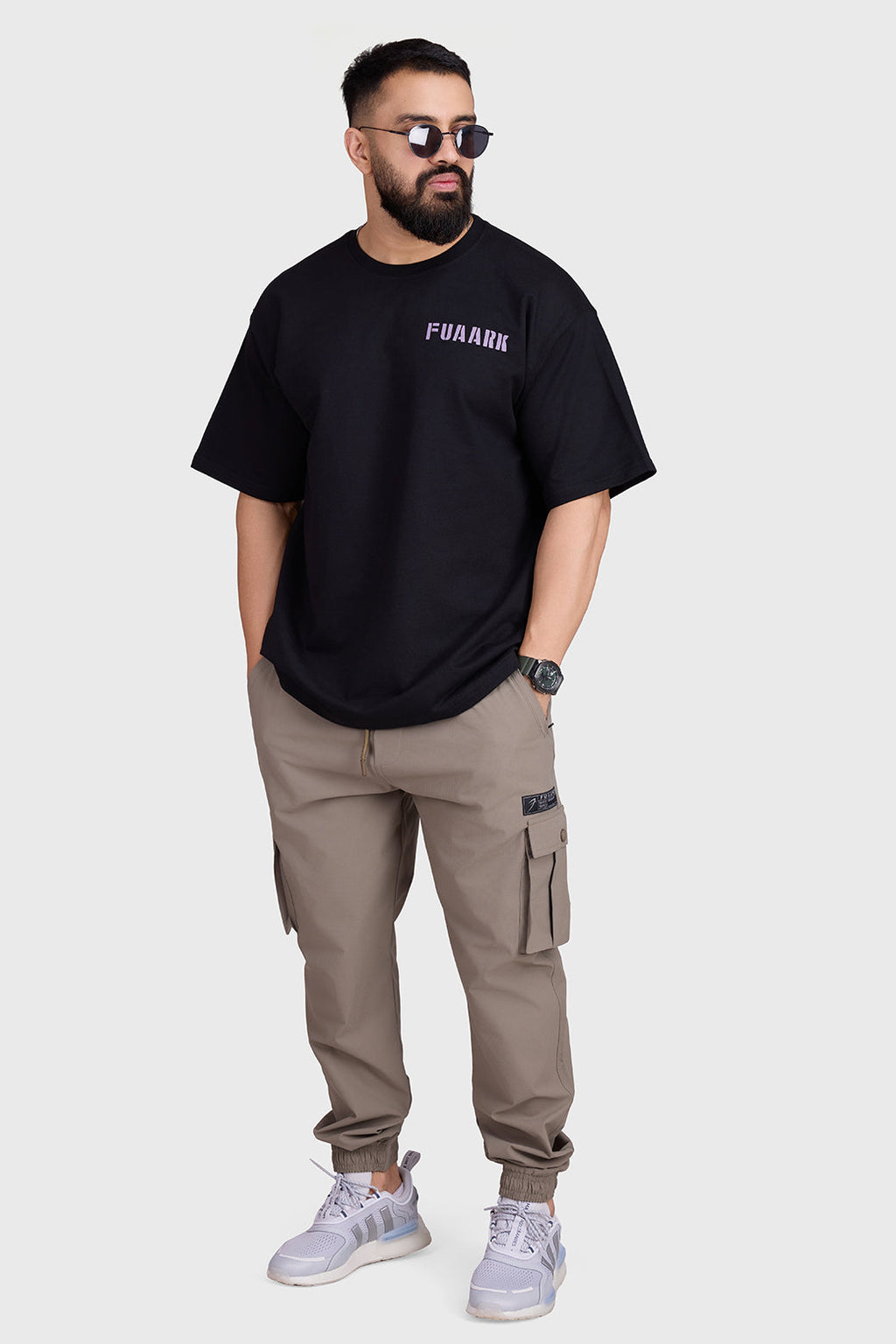 Script Cargo Joggers Brown fuaark
