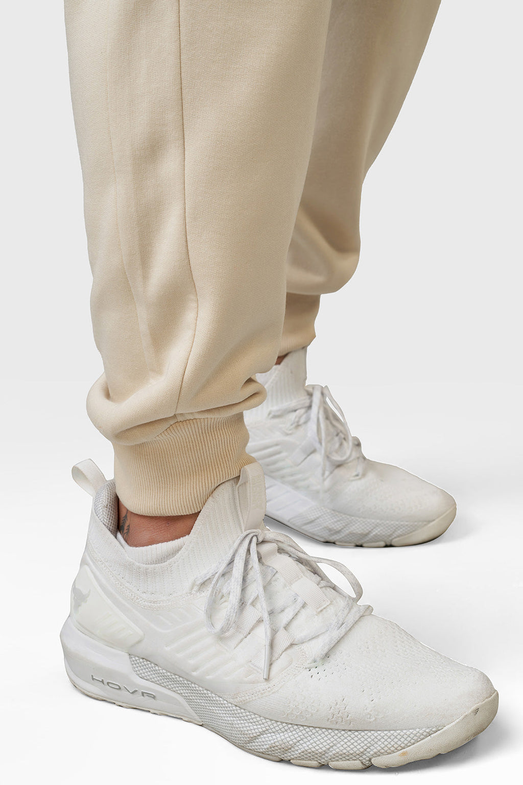 Signature Oversized Joggers Beige