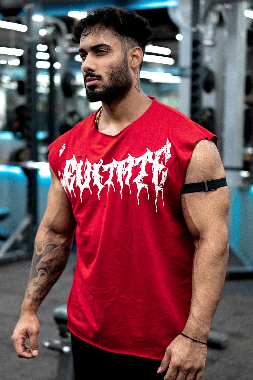 Raw Levitate Capsleeves Tank Red