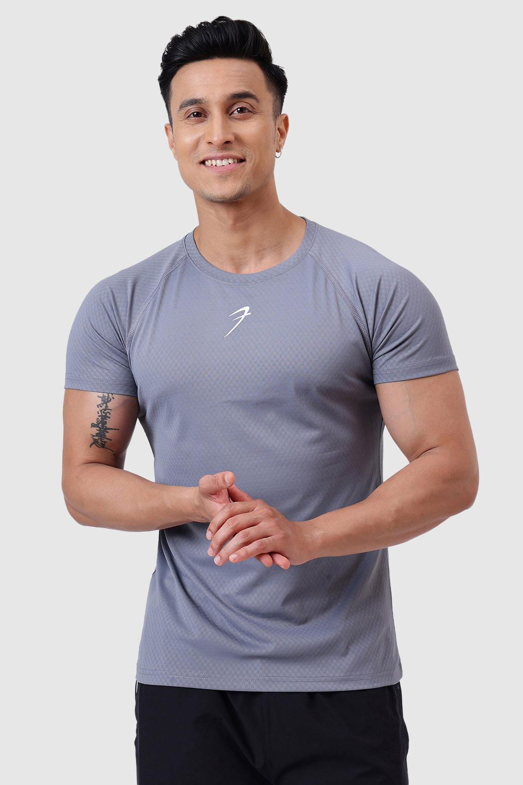 Grain T-shirt Grey