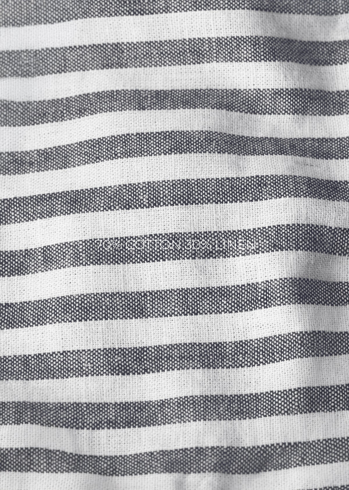 Grey Layered Look Stripe Shirt