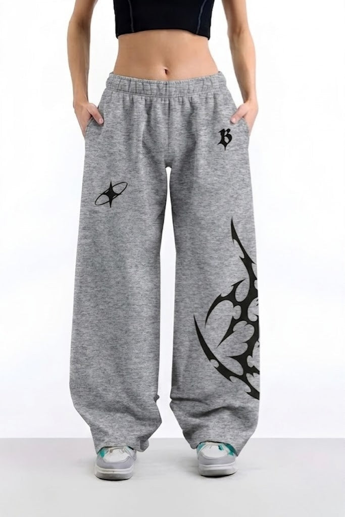 Grey Reaper Wide Leg Pants JG67
