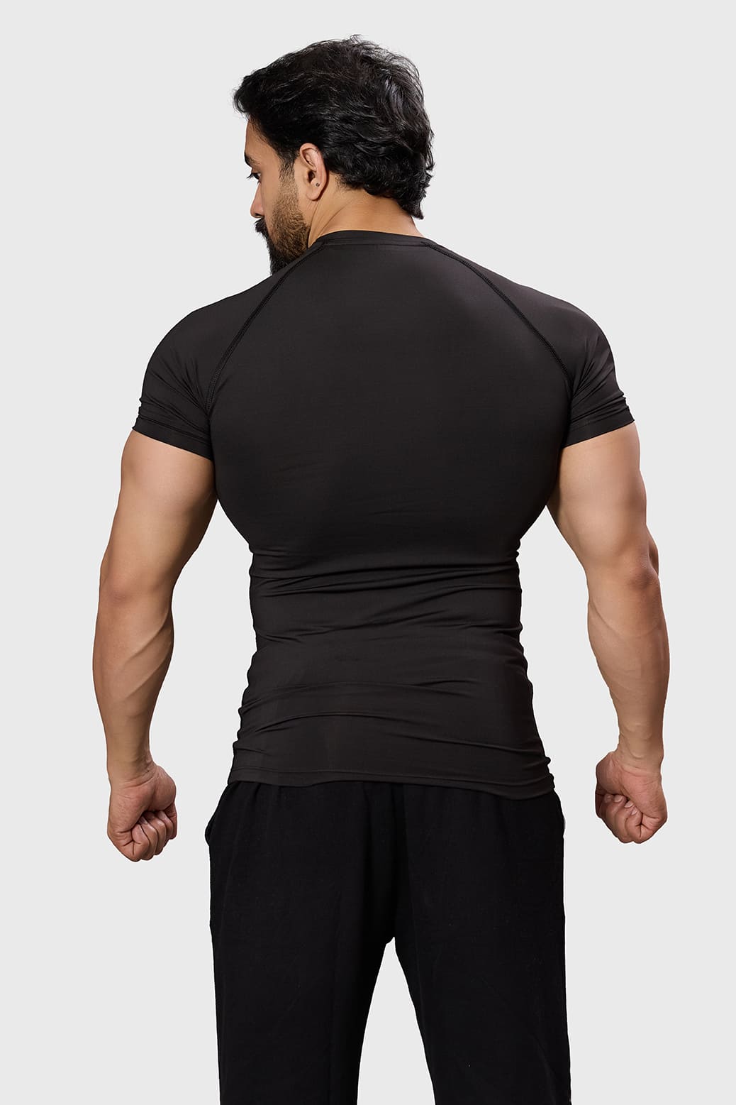 Hellborn Compression T-shirt Black/White