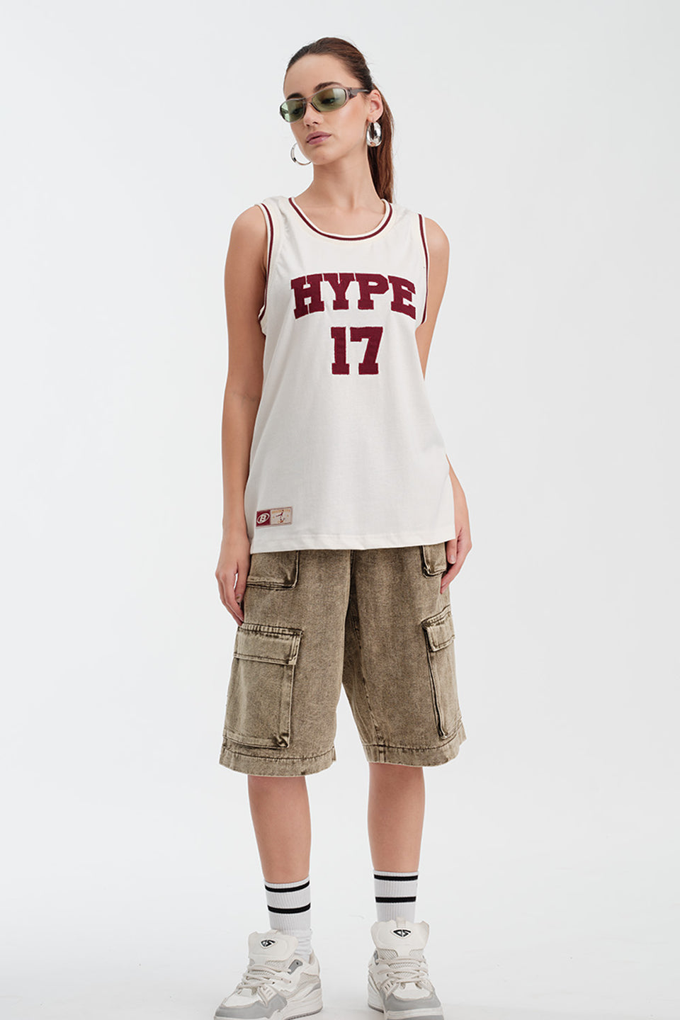 Hype 17 White Tank TT65