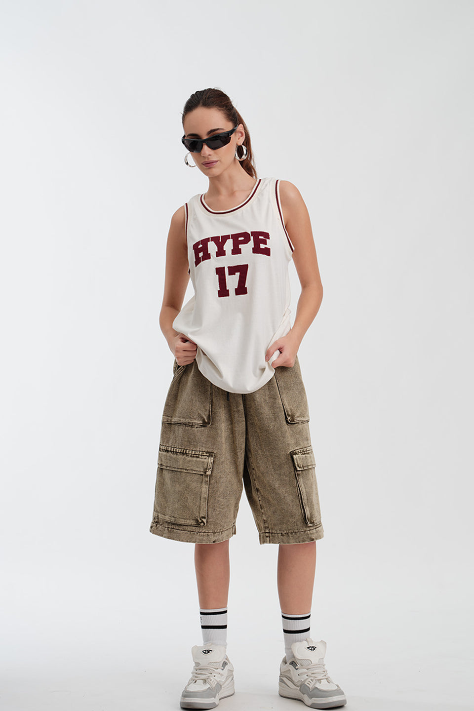 Hype 17 White Tank TT65