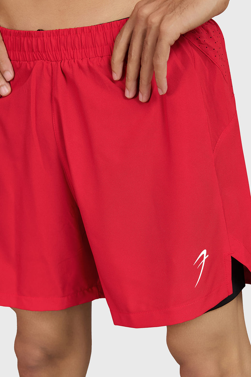 Hyper 5" Running Shorts Red