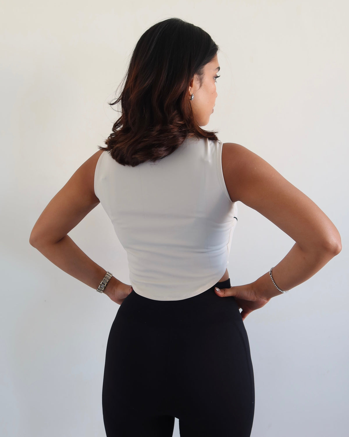 Sculpt Zip Up Top