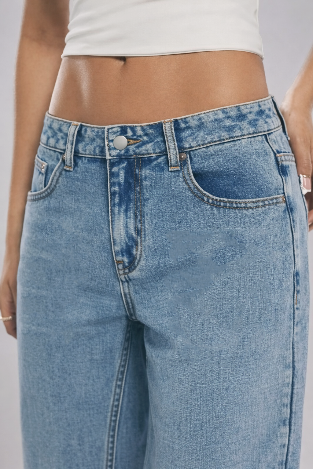 Oh So Vintage Wide Leg Jeans