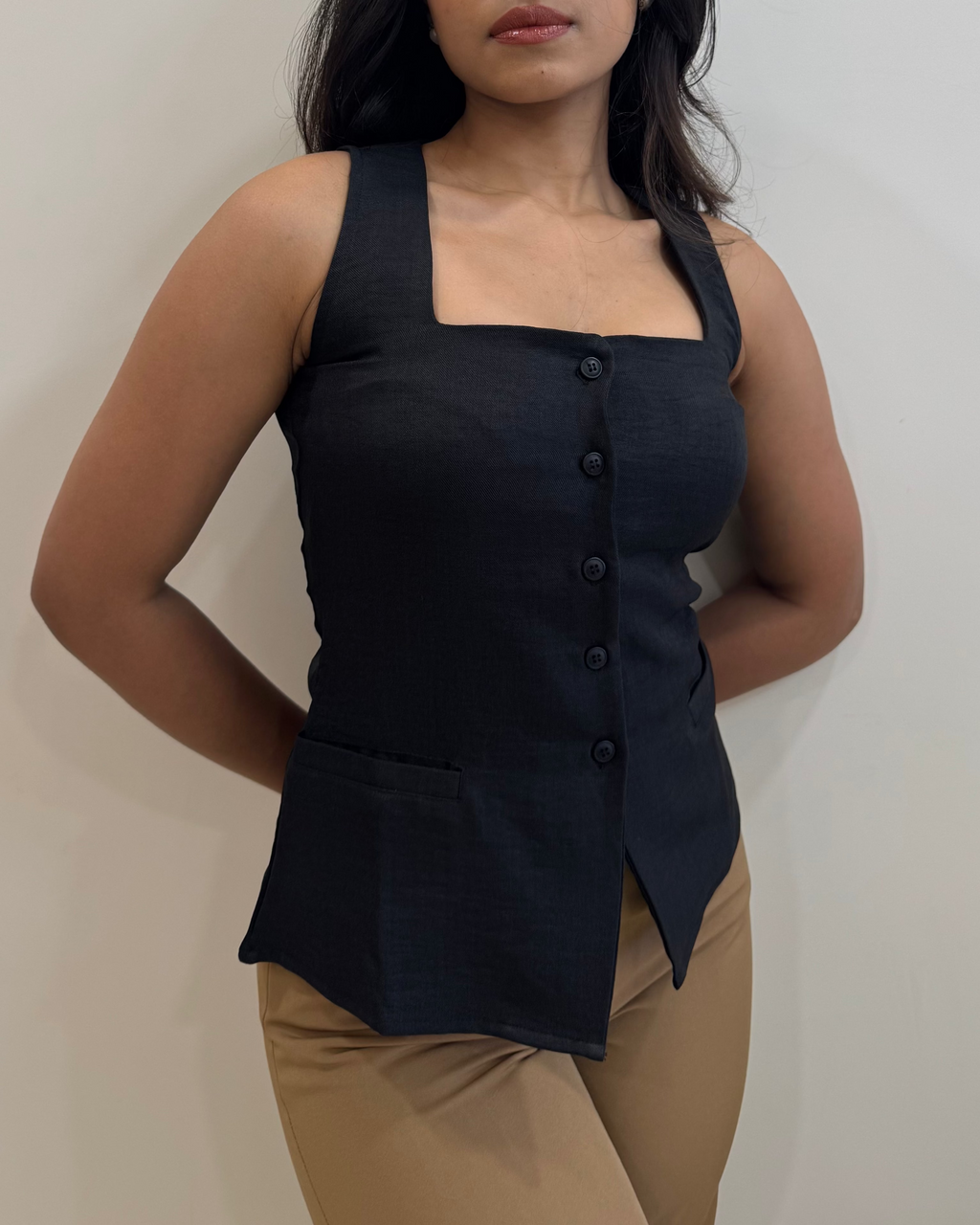 Square Neck Vest Top