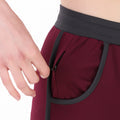 Gym & Running Shorts For Women (Maroon) S54
