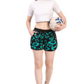 Gym & Running Shorts For Women (Gradient Print) S54