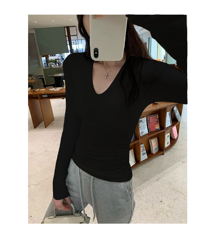 Supreme V-Neck Fitted Top