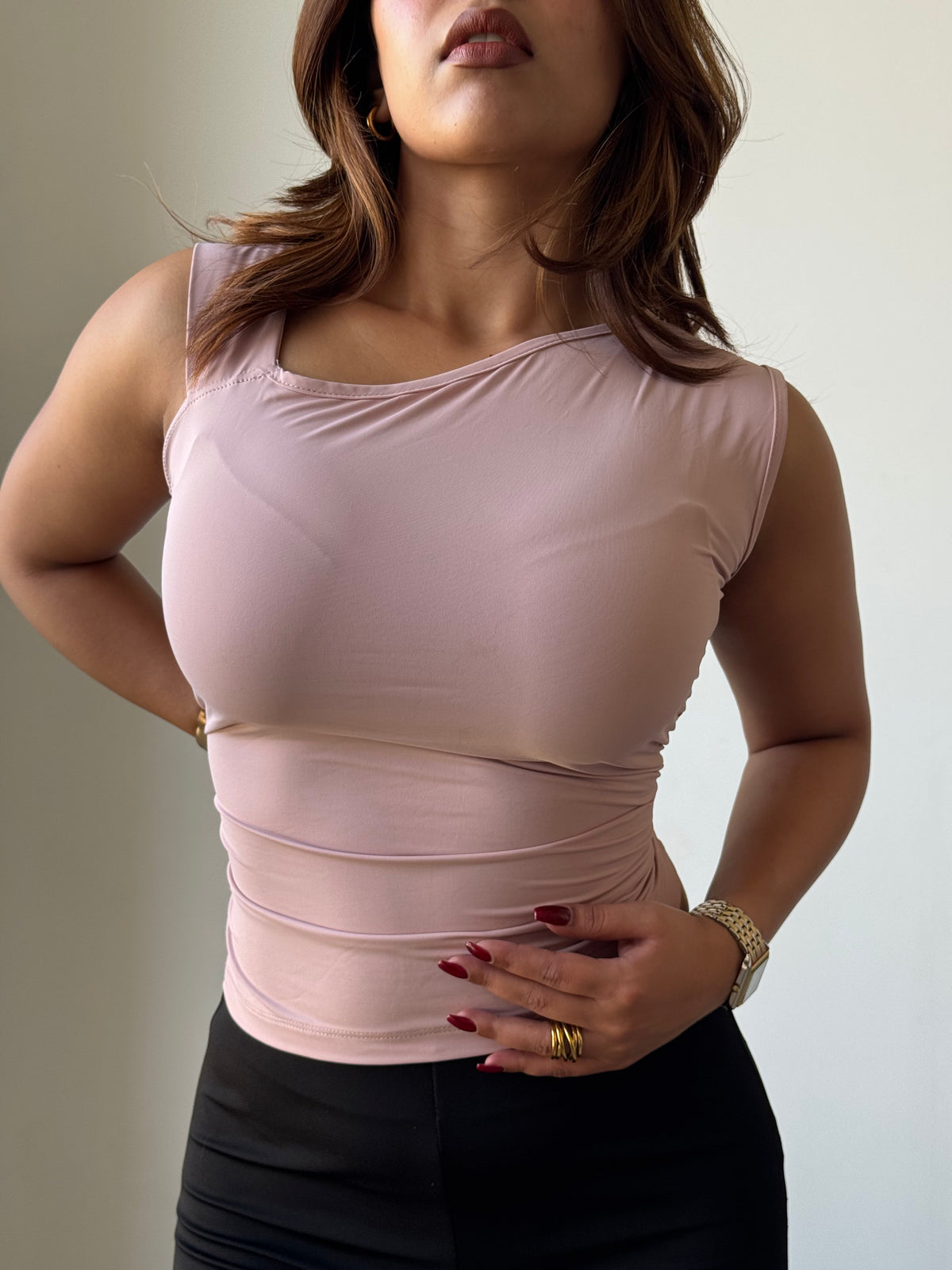 Girly Drop Shoulder Top