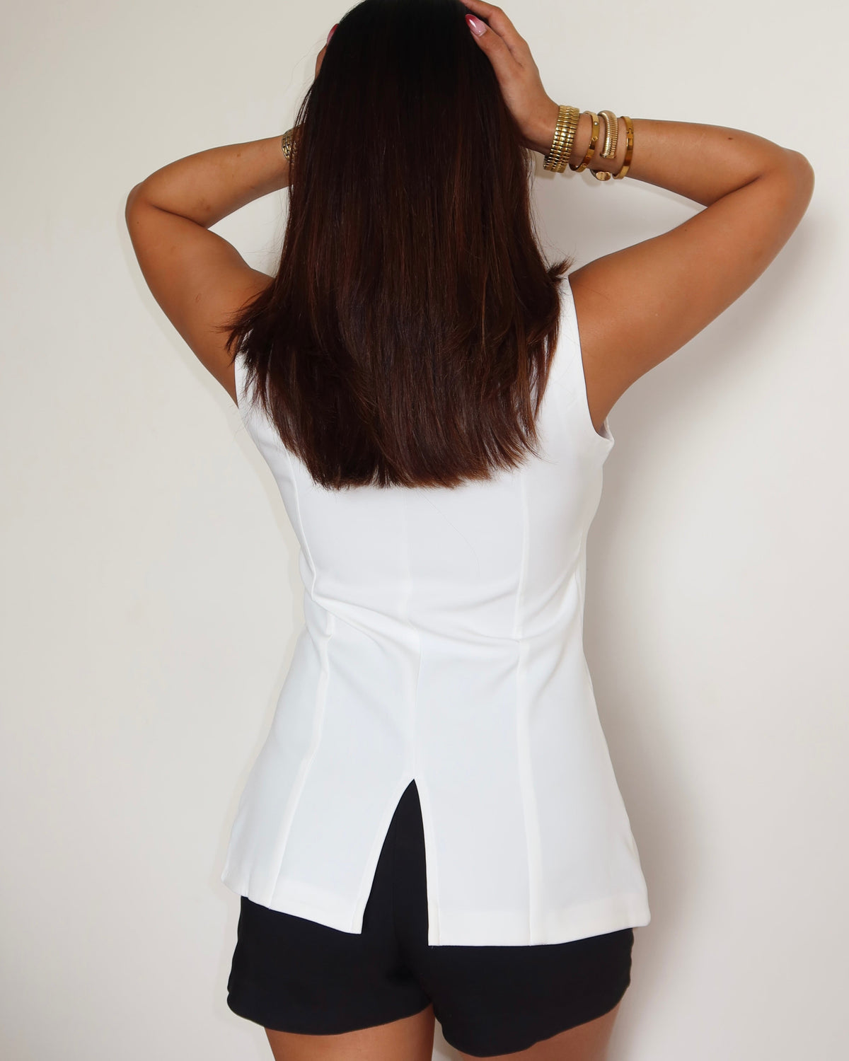 Fine Structure Vest Top