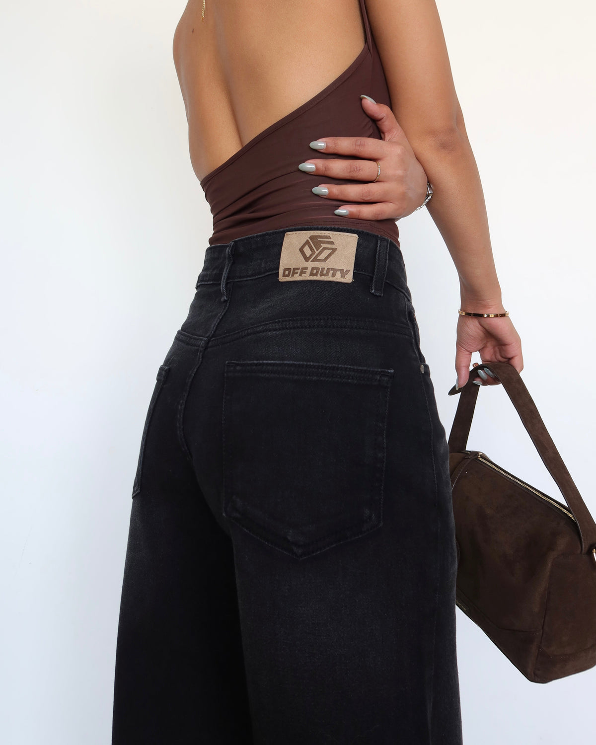 Night Burst Wide Leg Jeans