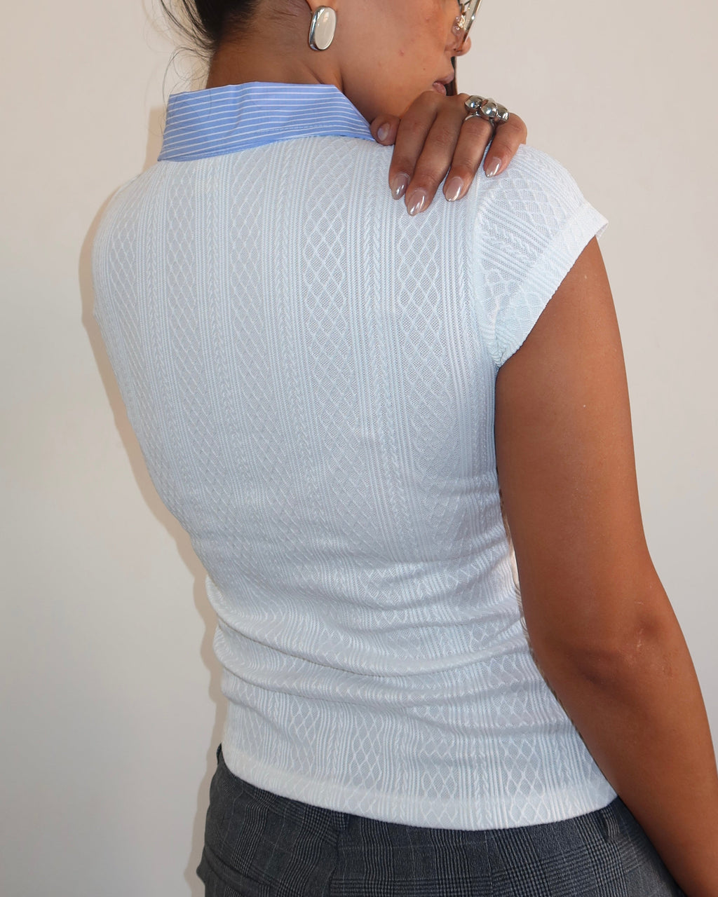 Uni Knit Collar Top