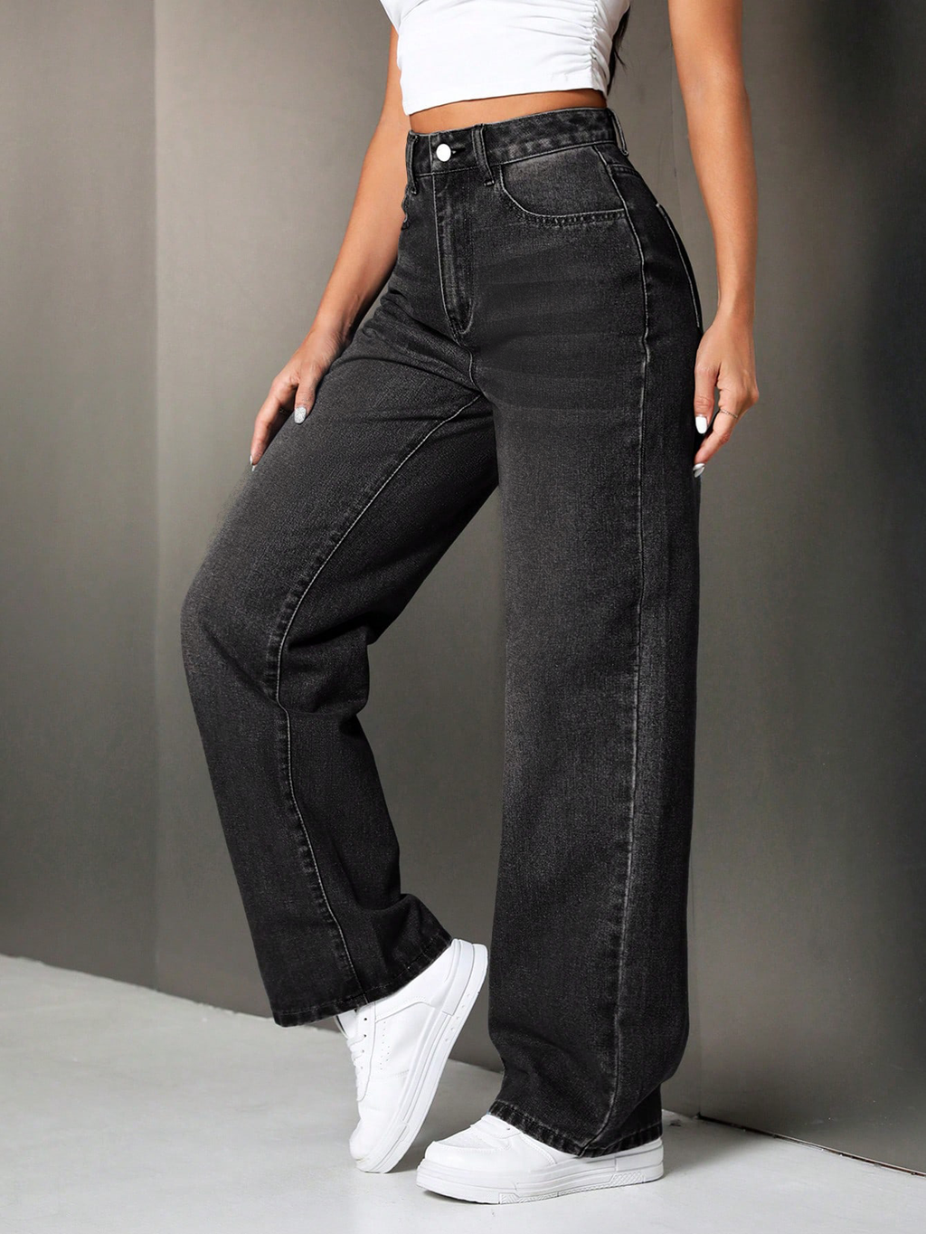 After Dark Straight Fit Jeans