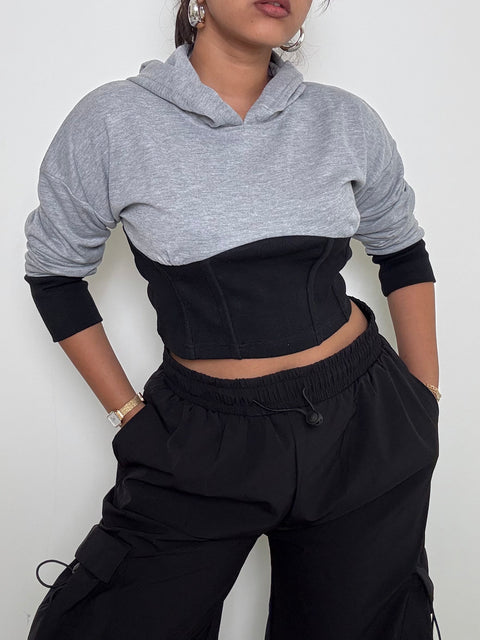 Light Grey & Black