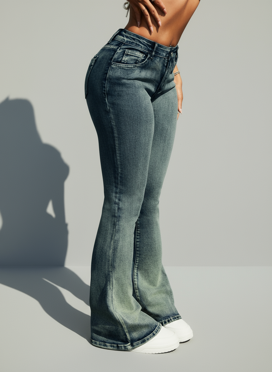 Desert Bloom Bootcut Jeans