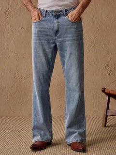 Grounded Blue Light Wash Bootcut