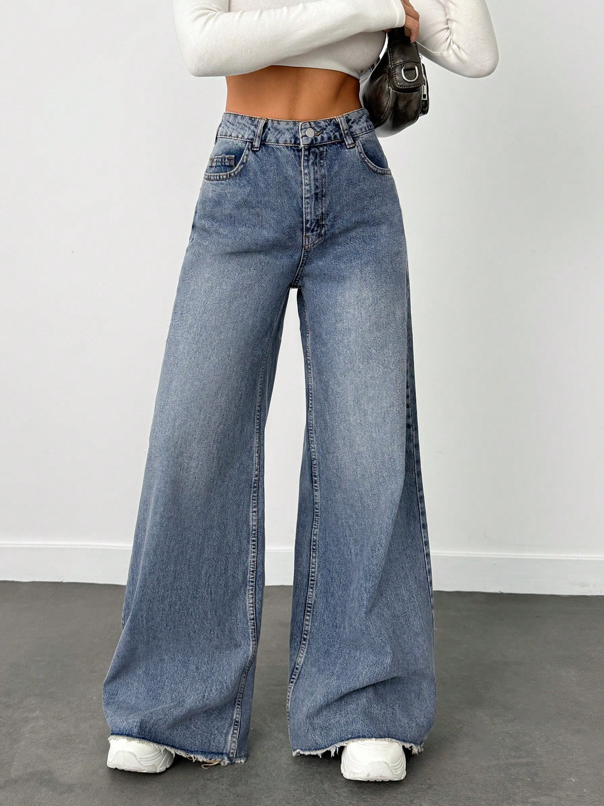 So Extra Wide Leg Jeans