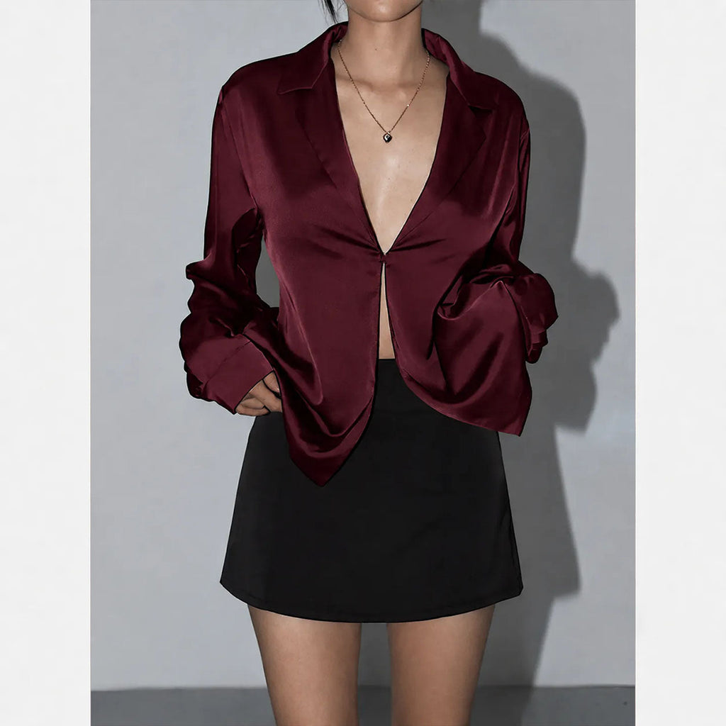 Structured Detail Cardigan Top