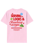 Strawberry Ice Cream Oversized T-shirt OSB3