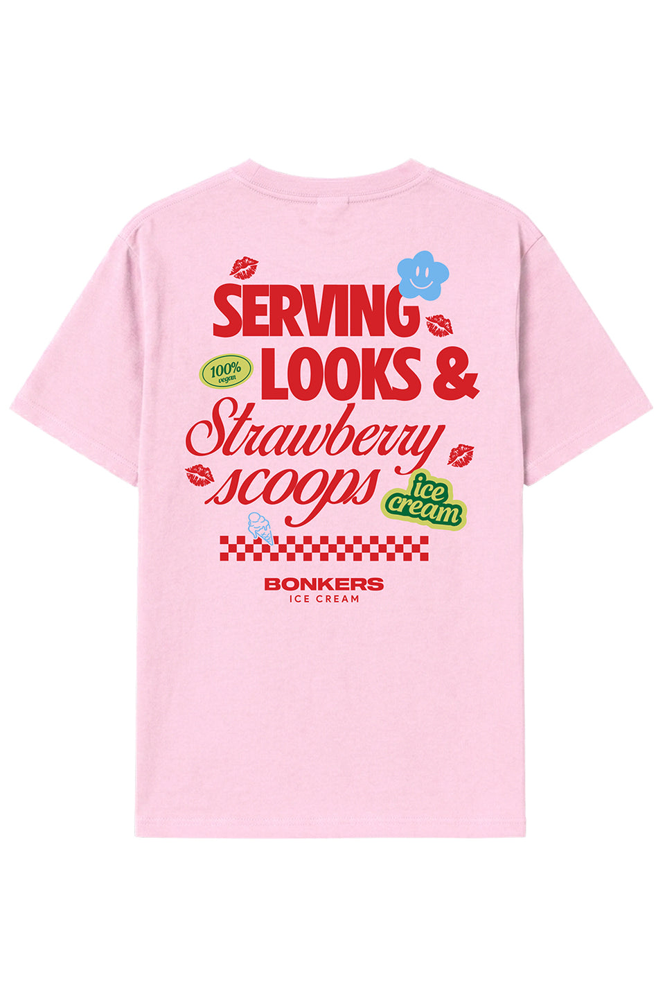 Strawberry Ice Cream Oversized T-shirt OSB3
